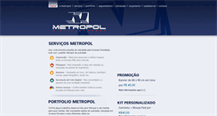 Desktop Screenshot of metropoldigital.com.br