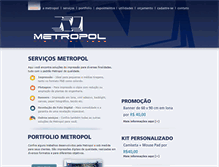 Tablet Screenshot of metropoldigital.com.br